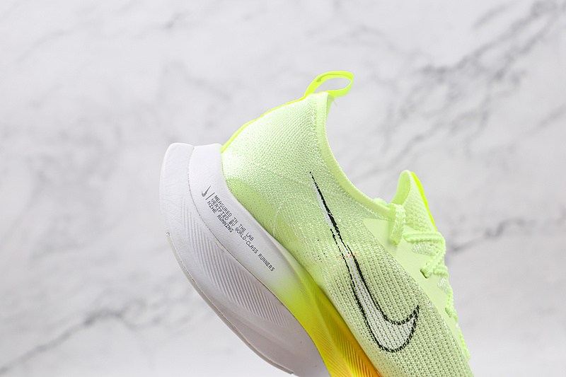 Air Zoom Alphafly Next% Fluorescent Green/White/Orange 15