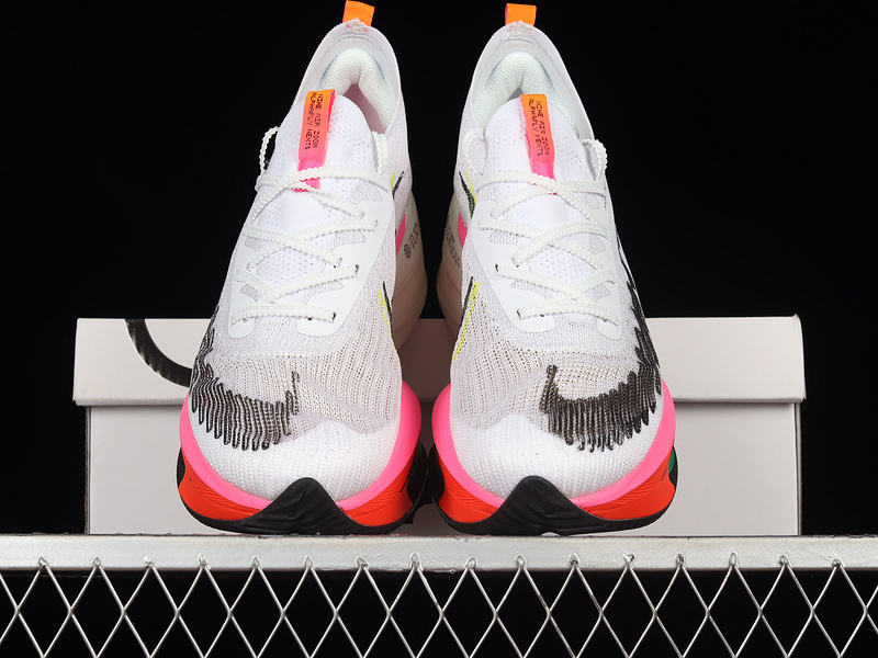 Air Zoom Alphafly Next% Flyknit Rawdacious White/Black/Pink 5