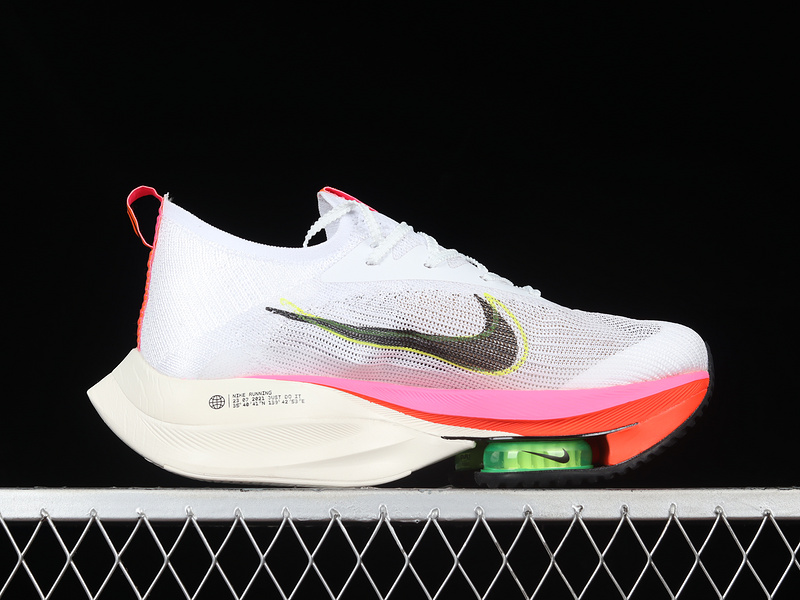 Air Zoom Alphafly Next% Flyknit Rawdacious White/Black/Pink 17