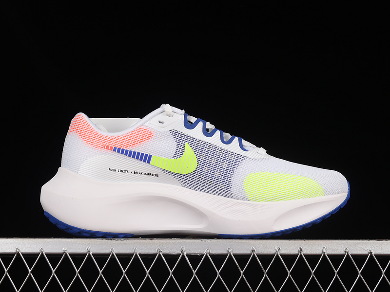 Zoom Fly 5 Premium White/Black/Racer Blue 9