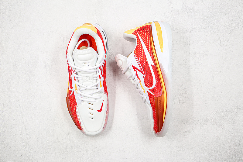 Air Zoom Gt Cut Ep White/White/Black/University Red 5