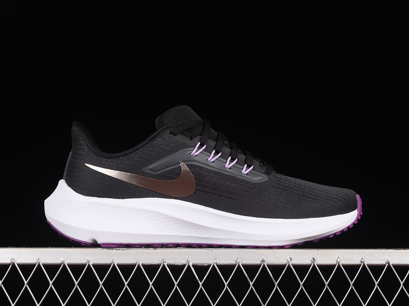 Air Zoom Pegasus 39 Black/Silver/White-Purple 19