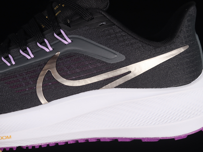 Air Zoom Pegasus 39 Black/Silver/White-Purple 27