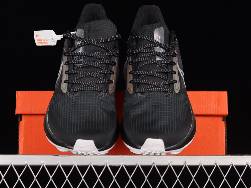 Air Zoom Pegasus 39 Black Zebra Iridescent Black/White 7