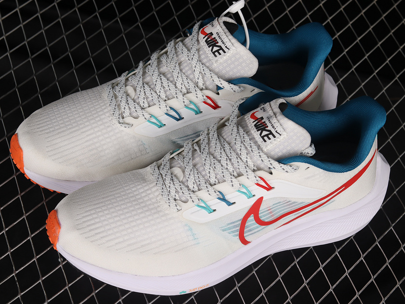 Air Zoom Pegasus 39 White/Red/Dark Blue 9