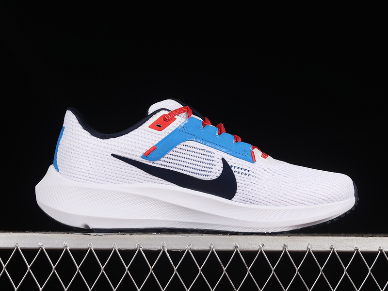 Air Zoom Pegasus 40 White/Blue/Black/Red 5