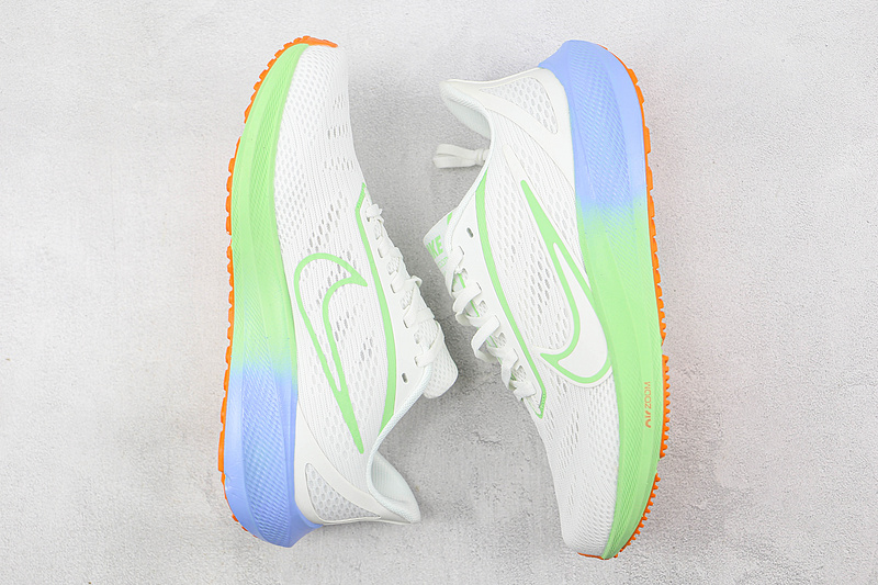 Zoom Pegasus 39 X Turbo White/Green/Blue-Orange 3