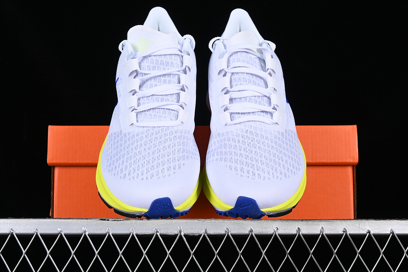 Air Zoom Pegasus 37 White/Blue/Yellow/Grey 5