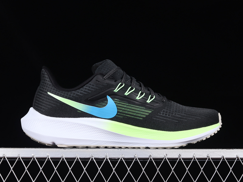 Air Zoom Pegasus 39 Black/White/Green 23