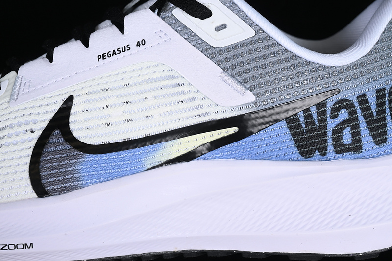 Air Zoom Pegasus 40 White/Black/Grey/Blue 9