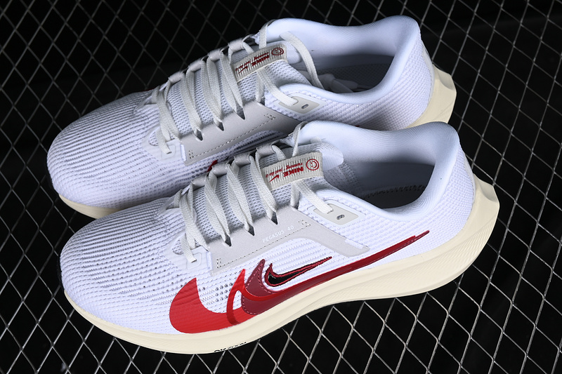 Air Zoom Pegasus 40 Premium White/Photon Dust/University Red/Multicolor 7