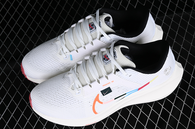 Air Zoom Pegasus 40 White/Multicolored 13