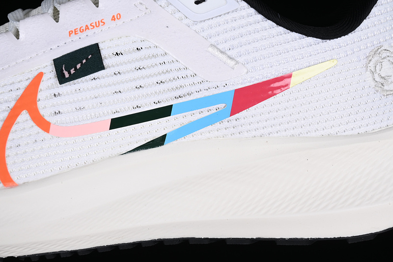 Air Zoom Pegasus 40 White/Multicolored 23