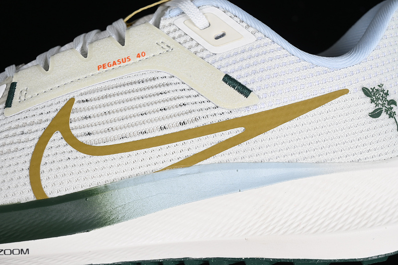 Air Zoom Pegasus 40 Sea Glass/Sail/Bronzine/Bright Mandarin 7