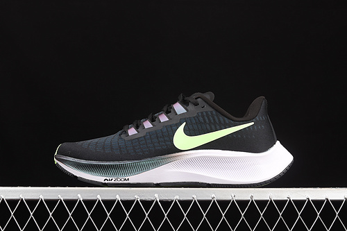 Air Zoom Pegasus 37 Black/Valerian Blue/Spruce Aura/Ghost Green 11