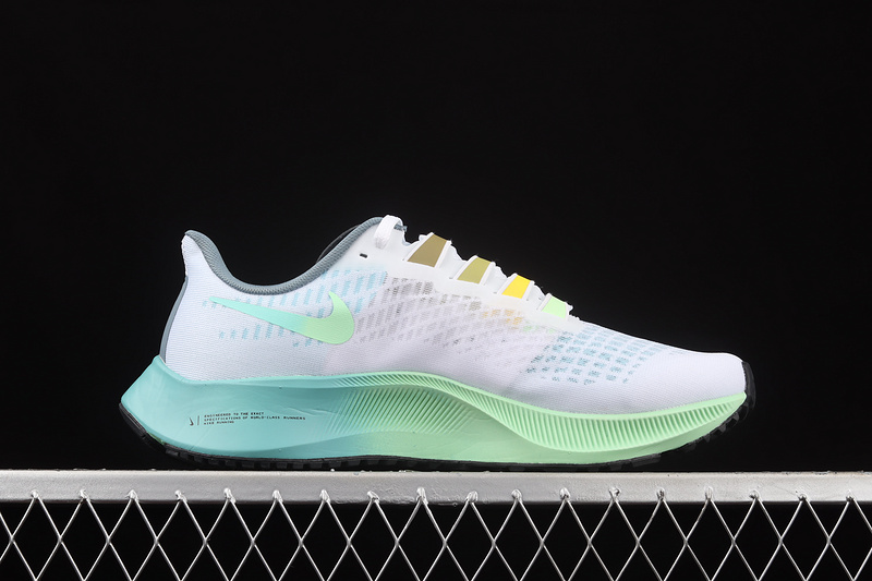 Air Zoom Pegasus 37 Butterfly White/White/Vapor Green 25