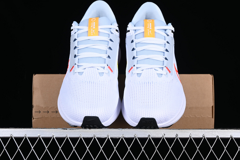 Air Zoom Pegasus 40 White/Blue Tint/Laser Orange/Picante Red 11