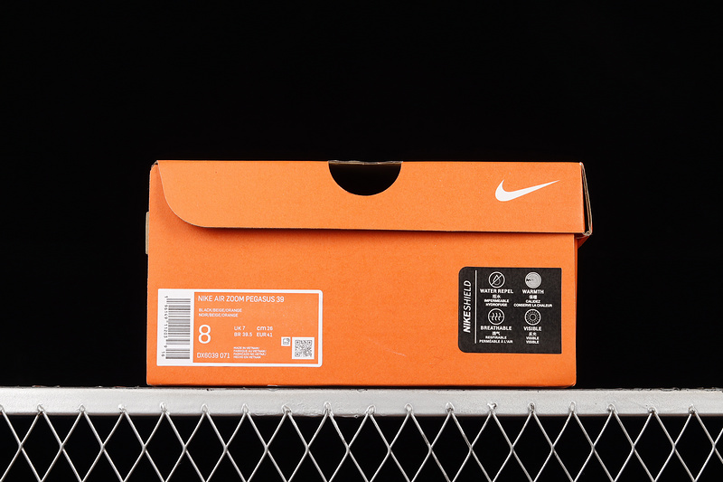 Air Zoom Pegasus 39 Black/Beige-Orange 25