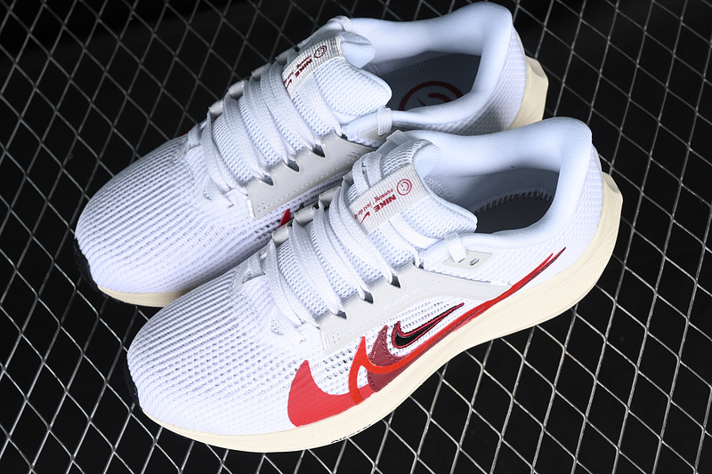 Air Zoom Pegasus 40 White/Grey/Black/Red 5