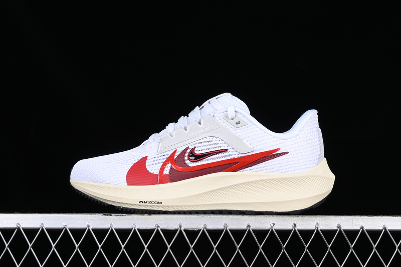 Air Zoom Pegasus 40 White/Grey/Black/Red 17