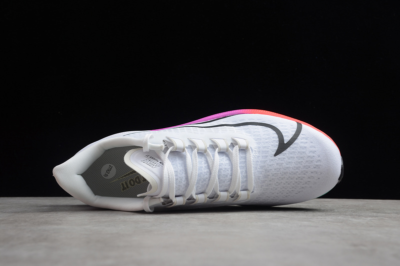 Air Zoom Pegasus 37 White/Black-Hyper Violet 5