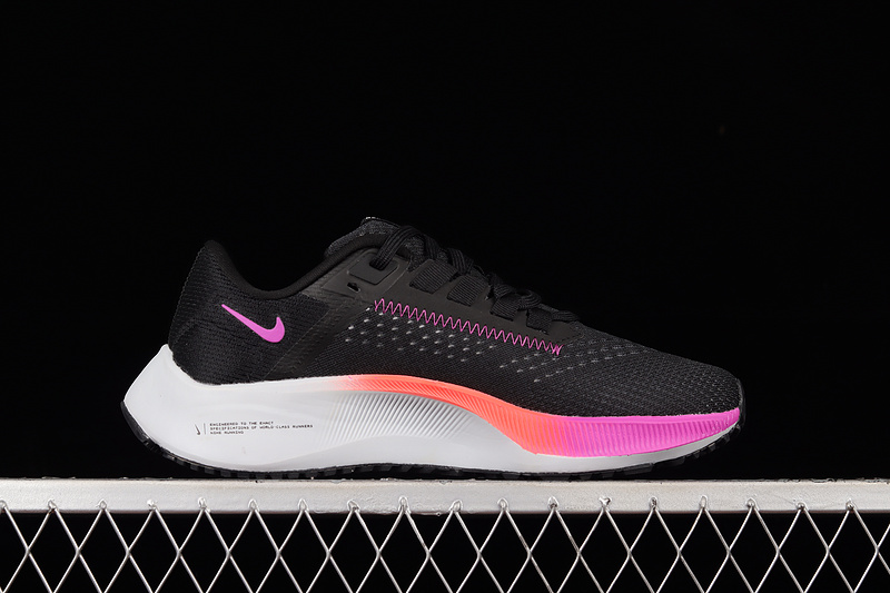 Air Zoom Pegasus 38 Black/Off-Noir/Hyper Violet/Flash Crimson 21