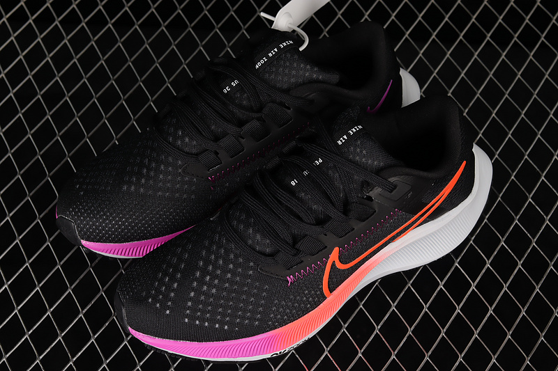 Air Zoom Pegasus 38 Black/Off-Noir/Hyper Violet/Flash Crimson 27