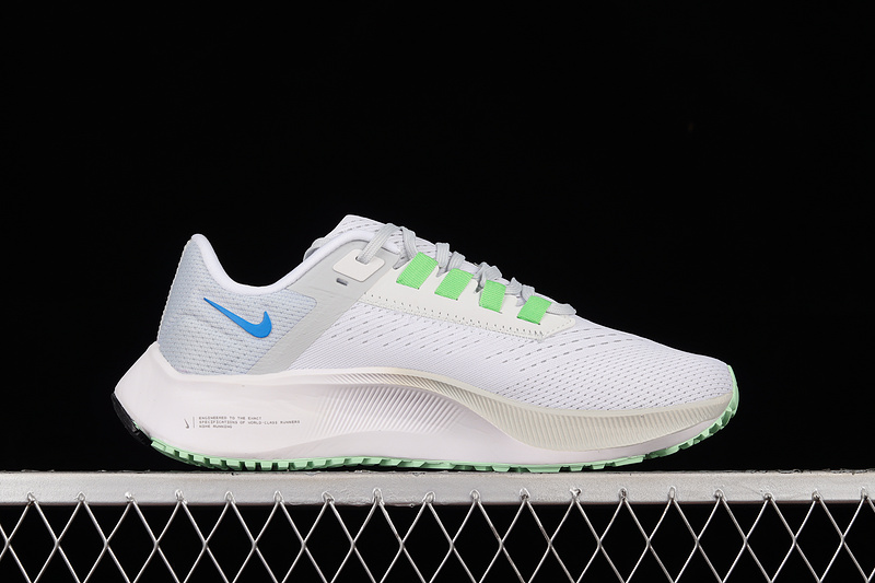 Air Zoom Pegasus 38 White/Pure Platinum/Wolf Grey/Imperial 13