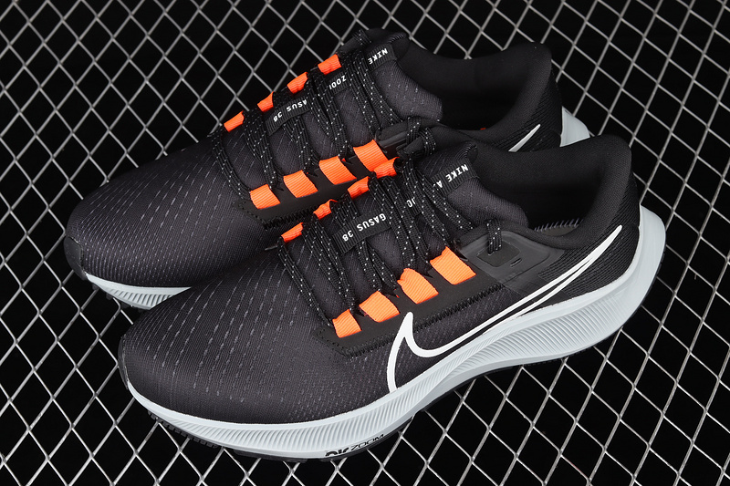 Air Zoom Pegasus 38 Black/Gray/Red 21