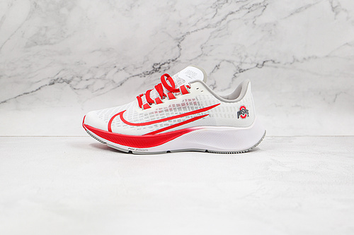 Air Zoom Pegasus 37 Ohio State White/Pure Platinum/Pewter Grey/University Red 13