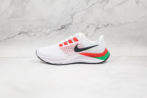 Air Zoom Pegasus 37 Premium White/Orange/Green-Black 15