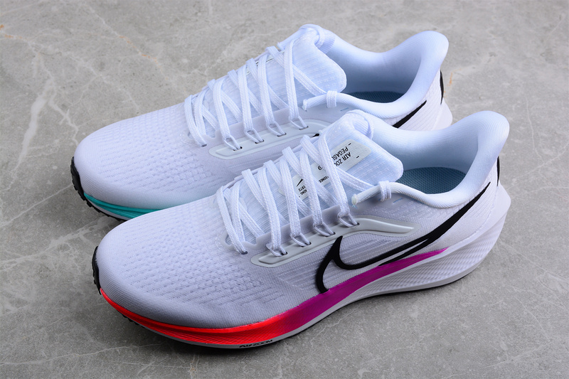 Air Zoom Pegasus 39 White/Black/Orange/Purple 15