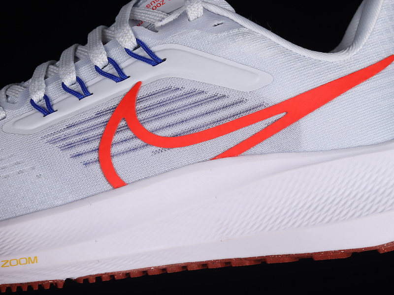 Air Zoom Pegasus 39 Light Grey/Orange/White 3