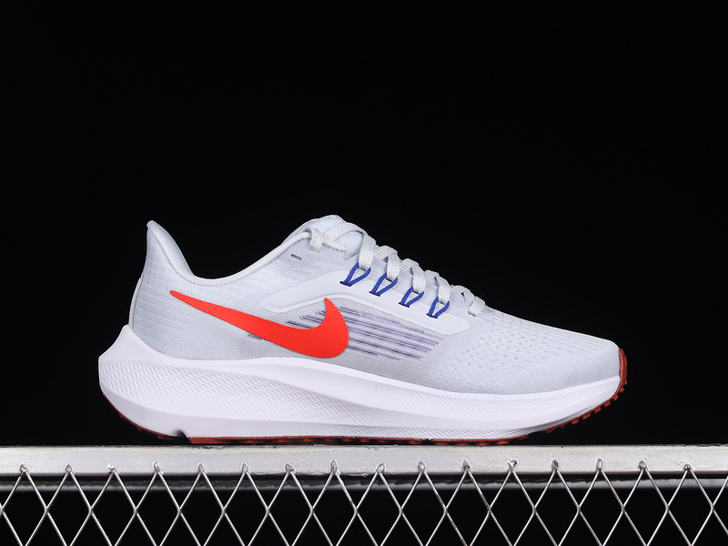 Air Zoom Pegasus 39 Light Grey/Orange/White 9