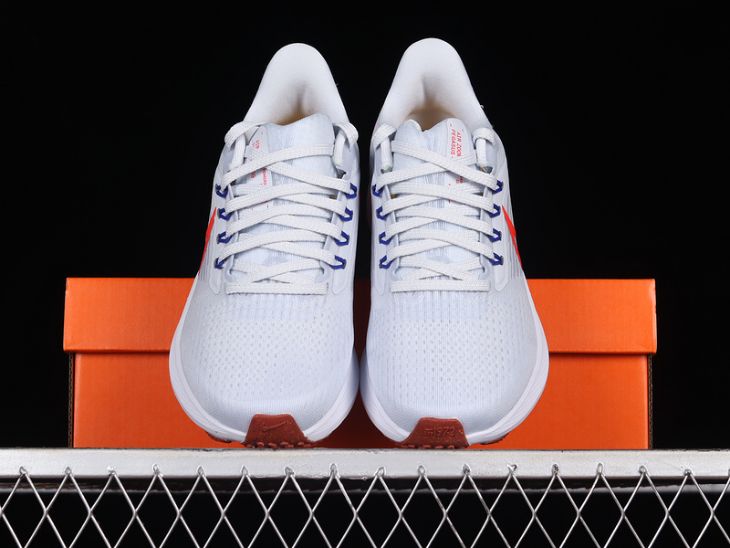 Air Zoom Pegasus 39 Light Grey/Orange/White 25