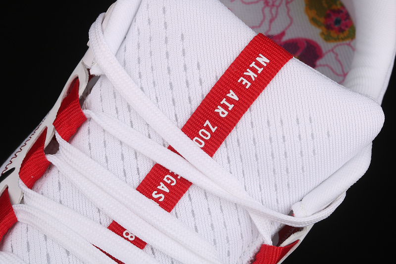 Air Zoom Pegasus 38 White/Red/Black 5