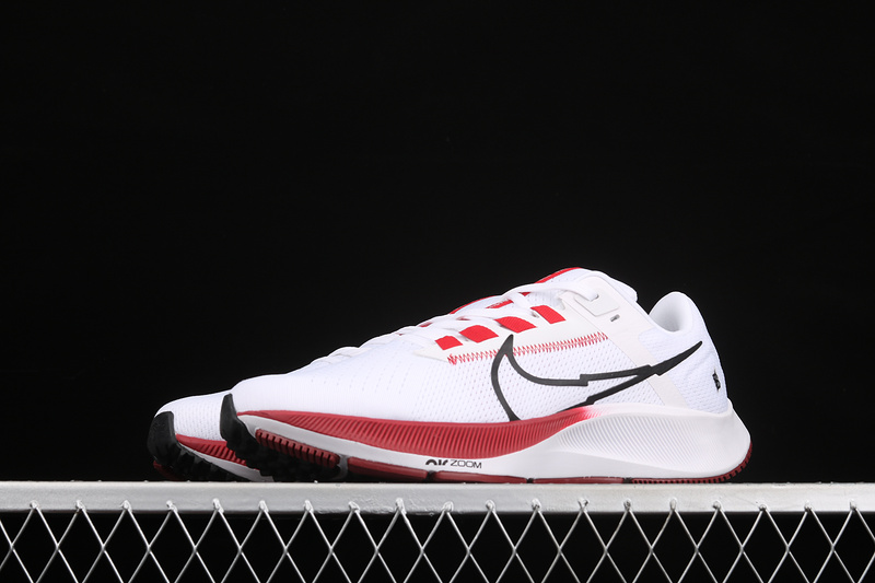 Air Zoom Pegasus 38 White/Red/Black 21