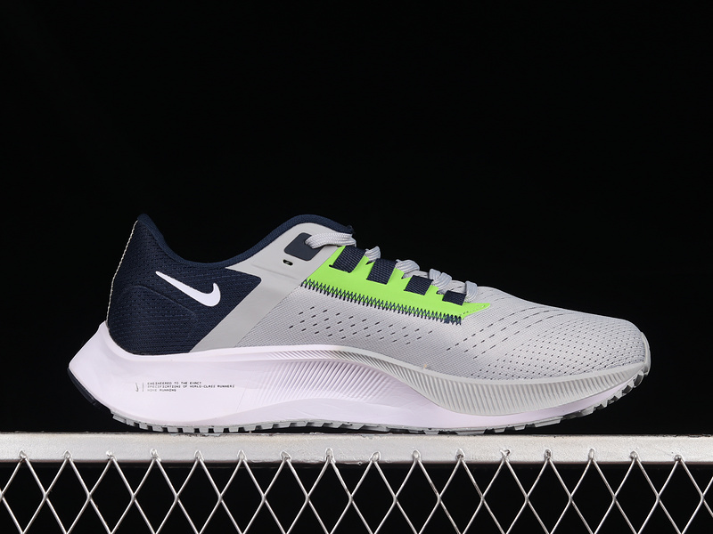 Nfl X Air Zoom Pegasus 38 Seattle Seahawks Wolf Grey/College Navy/Action Green 15