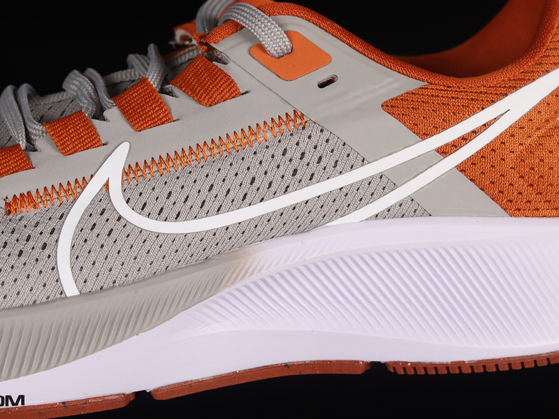 Air Zoom Pegasus 38 Texas Pewter Grey/Desert Orange/White 29