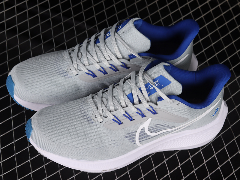 Air Zoom Pegasus 39 Light Grey/Blue/White 9