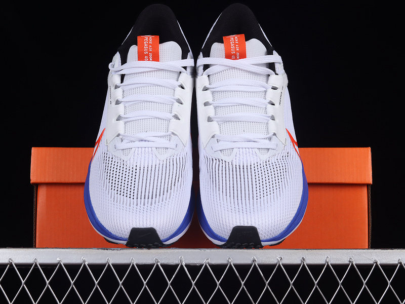 Air Zoom Pegasus 40 White/Blue/Orange 15