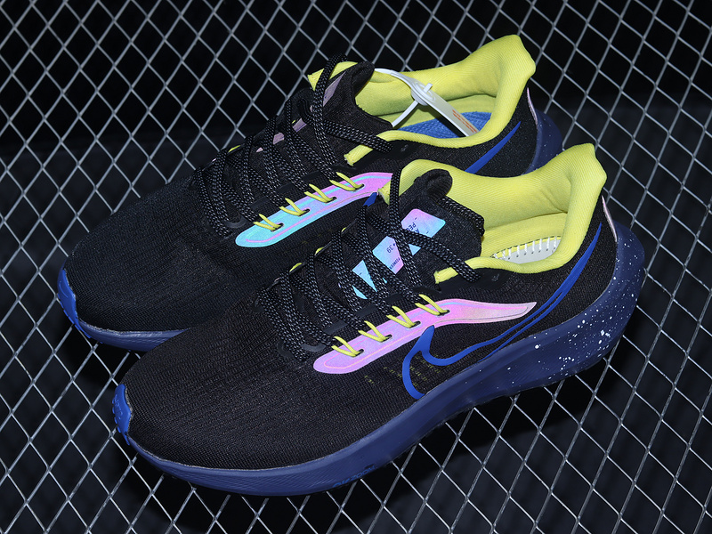 Air Zoom Pegasus 39 Black/Blue/Yellow 5