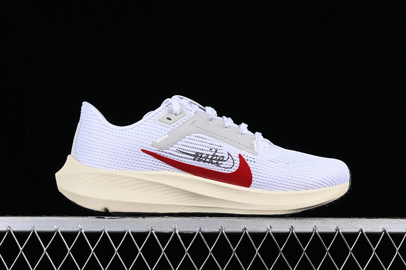 Air Zoom Pegasus 40 White/Red/Grey 5