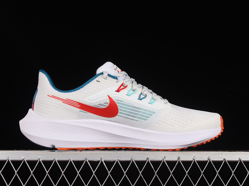 Air Zoom Pegasus 39 White/White/Washed Teal/University Red 19