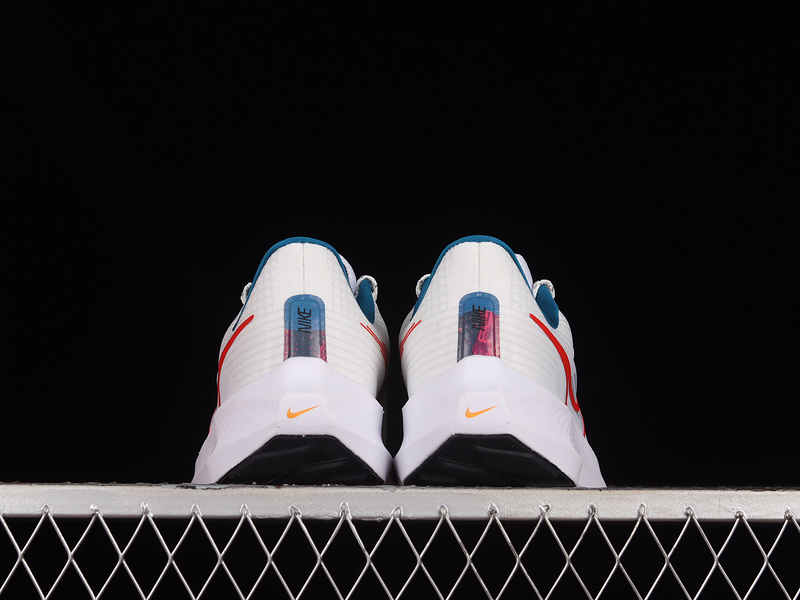 Air Zoom Pegasus 39 White/White/Washed Teal/University Red 27