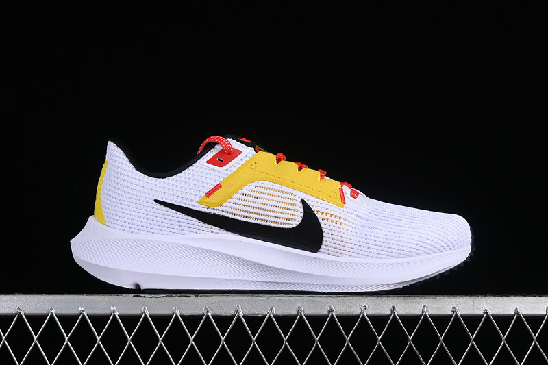 Air Zoom Pegasus 40 White/Black/Yellow/Red 25