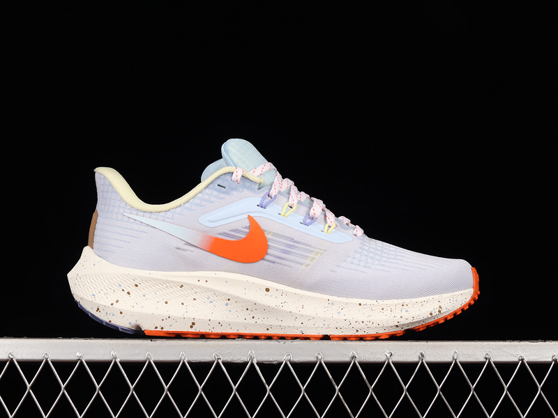 Air Zoom Pegasus 39 White/Ice Blue-Orange 15