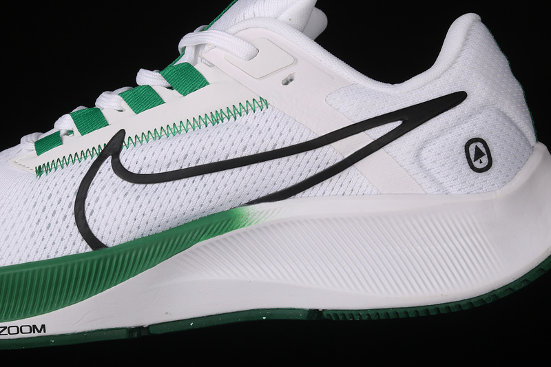 Air Zoom Pegasus 38 White/Black/Green 13