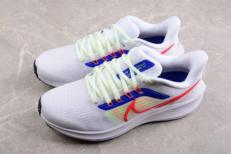 Air Zoom Pegasus 39 White/Racer Blue/Volt/Bright Crimson 5