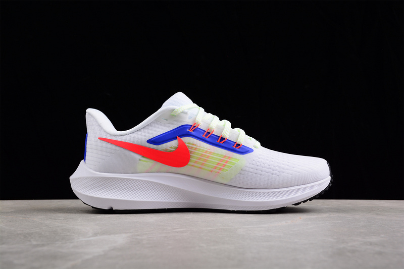 Air Zoom Pegasus 39 White/Racer Blue/Volt/Bright Crimson 17